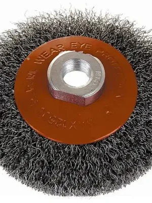 Kartáč miskový 100mm / 0,3mm - M14x2