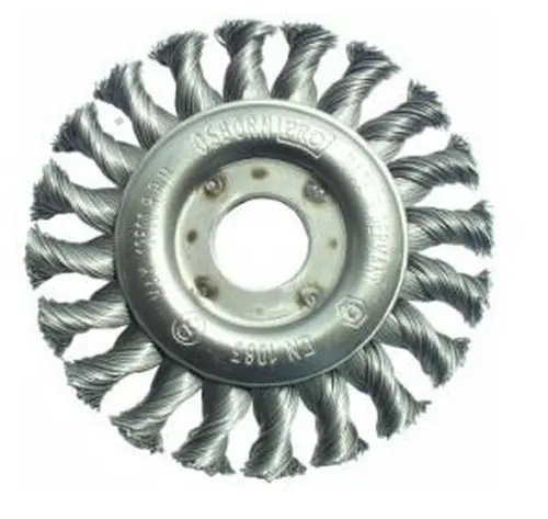 Kartáč okružní copánkový / 0,5mm - otvor 22,2mm