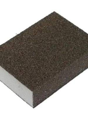 Brusná houbička 98x68x25mm / 4 strany / zrno