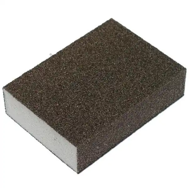 Brusná houbička 98x68x25mm / 4 strany / zrno
