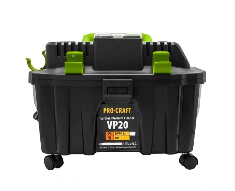 Průmyslový vysavač aku PROCRAFT VP20