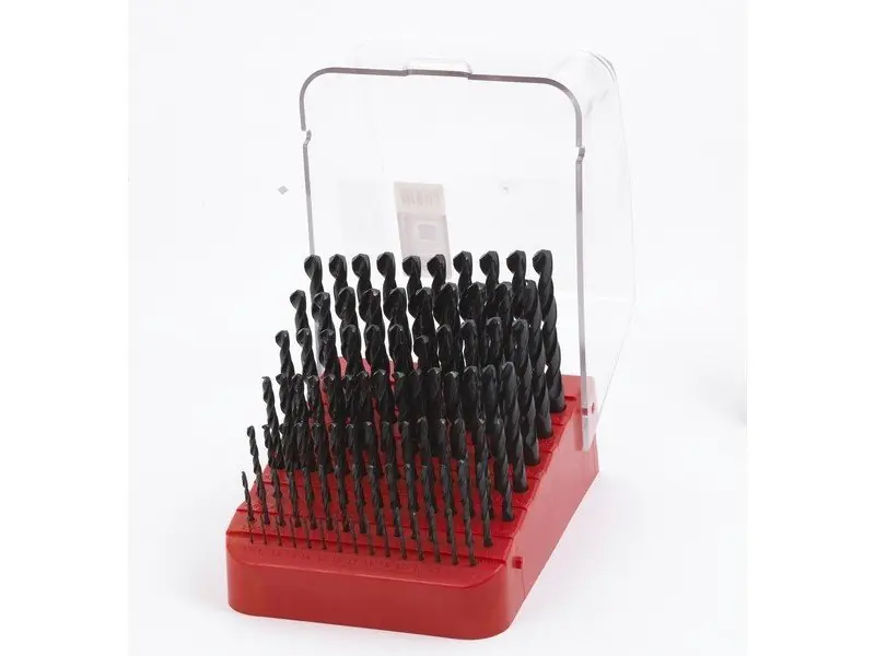Sada vrtáků do kovu 1,0-10,0mm / 0,1mm válcované HSS-R DIN338 91ks STANDARD