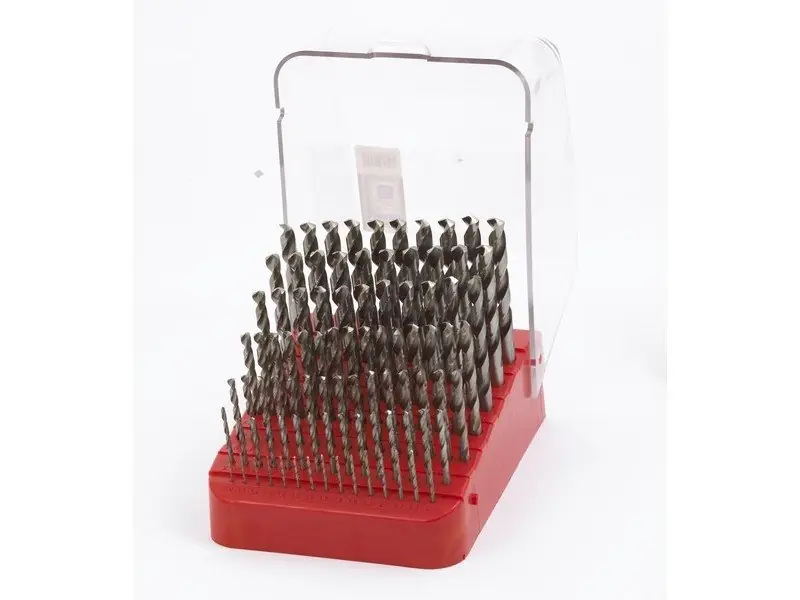 Sada vrtáků do kovu 1,0-10,0mm / 0,1mm vybrušované HSS-G DIN338 91ks PROFI