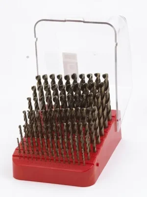 Sada vrtáků do kovu 1,0-10,0mm / 0,1mm cobaltové HSS-Co DIN338 91ks INDUSTRY