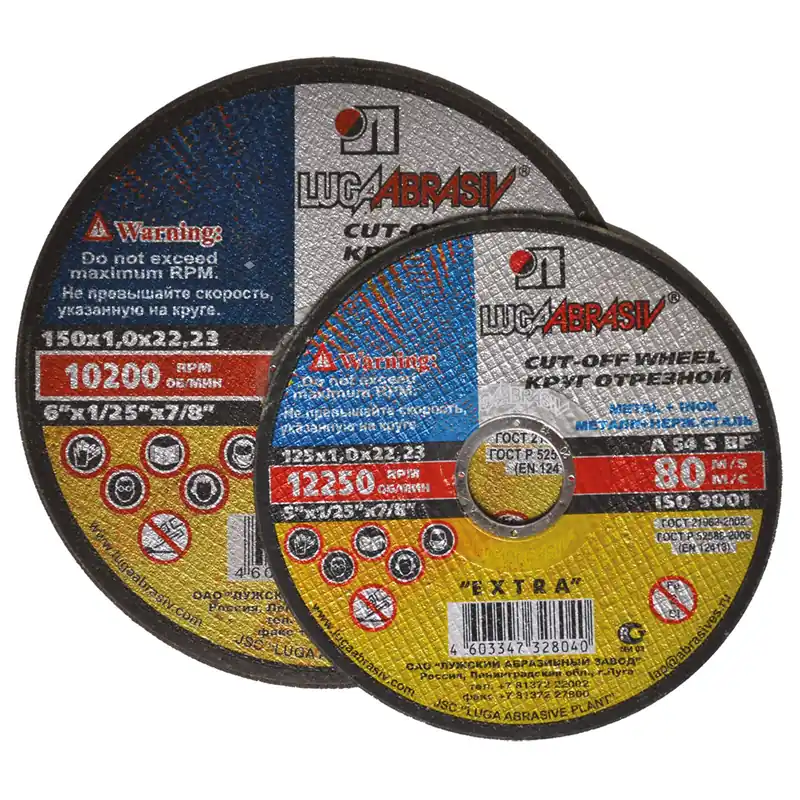 Kotouč řezný na ocel a nerez 180x1,6x22,2 mm LUGA ABRASIVE