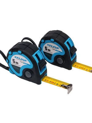Metr svinovací pogumovaný 2x stop 5 m x 19 mm XTLINE