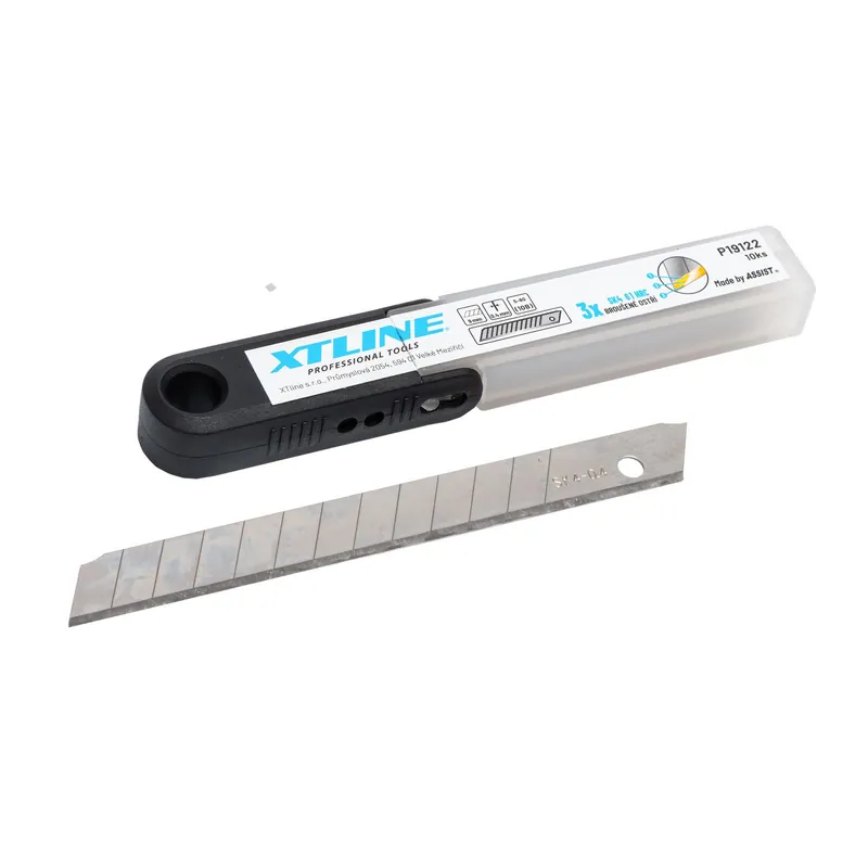 Náhradní čepele (břity) SK4, 9 mm, 0,4 mm (1bal/10ks) XTLINE