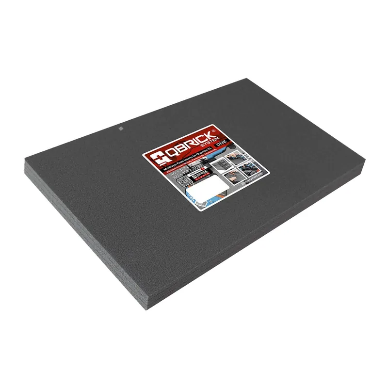 AKCE XT Pěnová vložka QBRICK System ONE Organizer XL třívrstvá, 507x312x30 mm