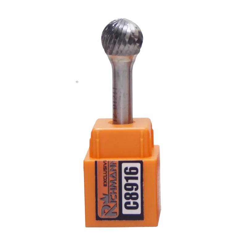 Kolíková fréza do kovu, stopka 6 mm koule 12x11 mm RICHMANN
