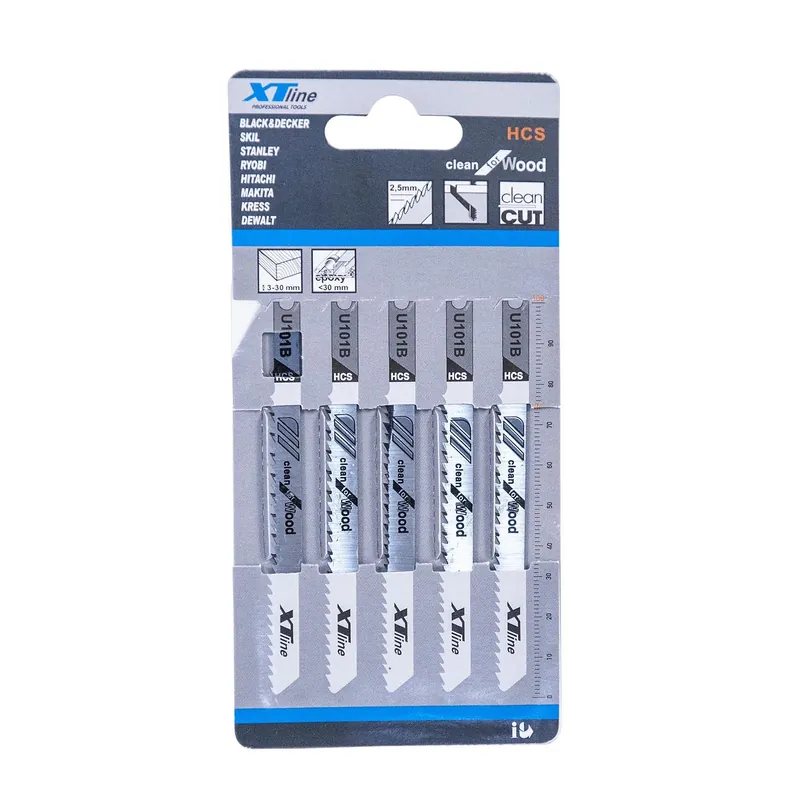 Pilové plátky přímočaré HCS 75 mm 8 Tpi (1bal/5ks) XTLINE