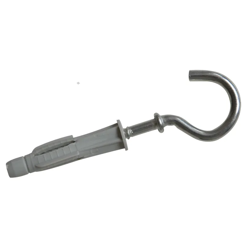 Hmoždinka uzlovací s lemem a háčkem UH-LC 6x38 mm (50ks) TTT