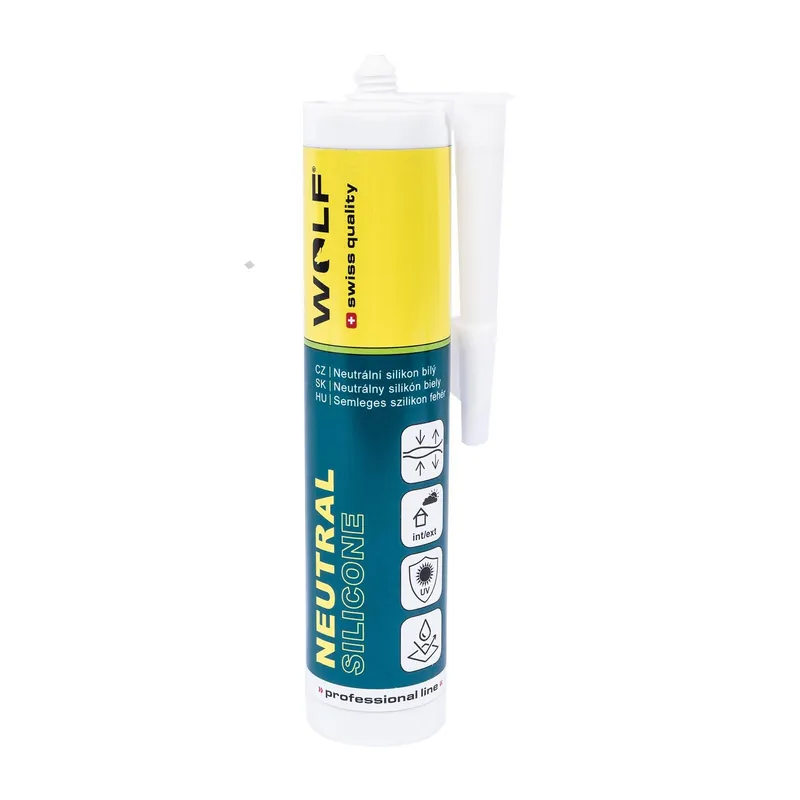 AKCE XT Neutrální silikon čirý 290 ml WOLF