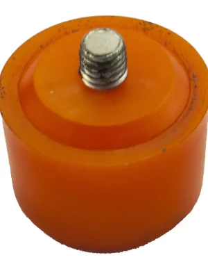 Náhradní plastové koncovky k dřevěné paličce oranžová 40 mm (měkká) XTLINE