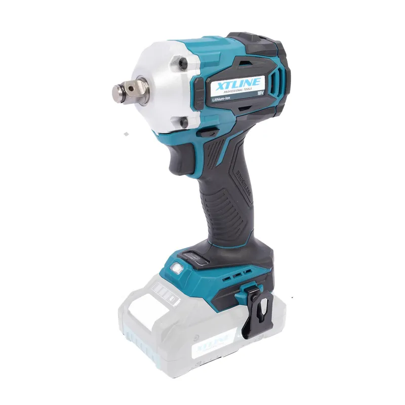 AKCE XT Aku rázový utahovák na 1/2" hlavice bezuhlíkový 18 V, 400 Nm XTLINE