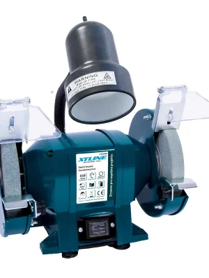 AKCE XT Bruska stolní dvoukotoučová 300 W, 150 mm + lampa 40 W XTLINE