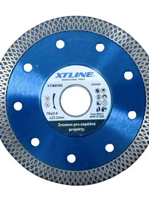 Kotouč diamantový turbo 115x0,8/1,2x22,2x10 mm SLIM CUT