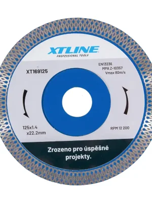 Kotouč diamantový turbo 125x1,4x10x22,2 mm