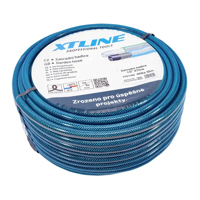 AKCE XT Hadice zahradní modrá PVC 15 m XTLINE