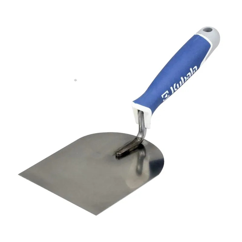 Lžíce štukatérská nerezová softgrip 100 mm KUBALA