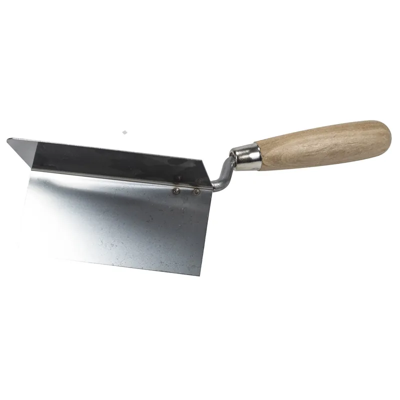 Lžíce rohová vyhlazovací nerezová 120x80x80 mm STAVTOOL