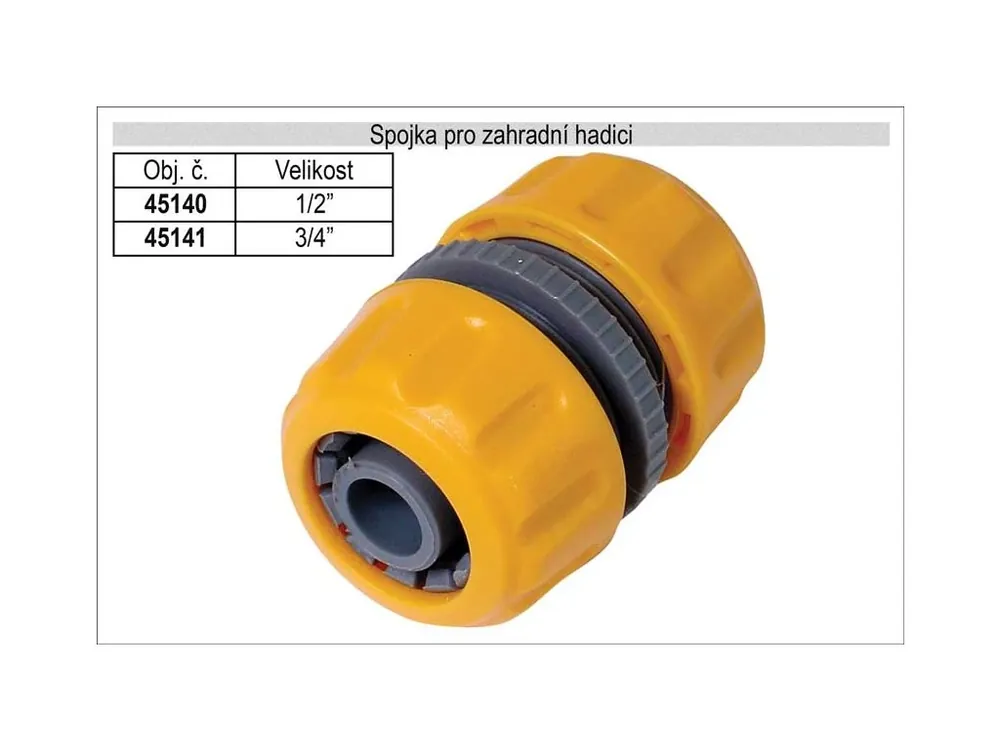 Spojka pro zahradní hadici průměr 1/2"