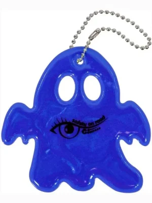 Přívěšek reflexní GHOST - modrý