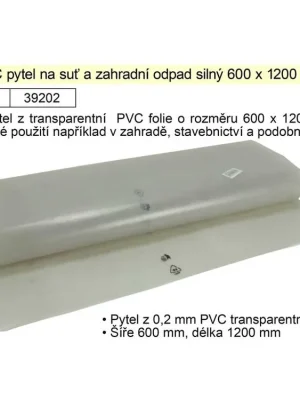 PE pytel na suť 600x1200x0,2mm
