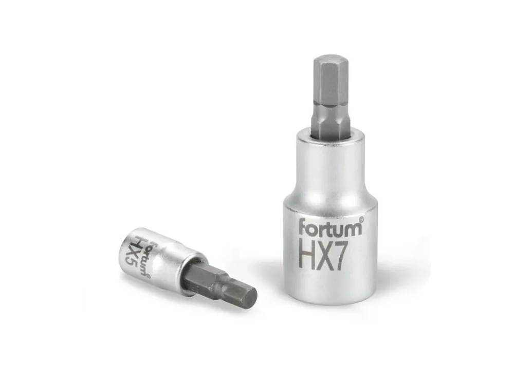 FORTUM hlavice zástrčná 1/4" imbus, H 5, L 38mm 4701605