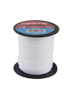 Provázek zednický průměr bílý 2,0mm, délka 50m, polyethylen, odolný