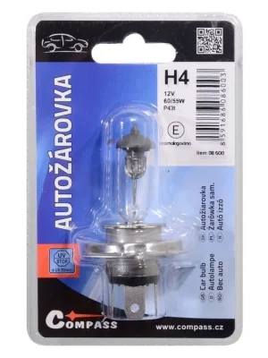 Žárovka 12V H4 60/55W P43t blister 1ks