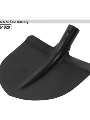 Lopata srdcovka bez násady