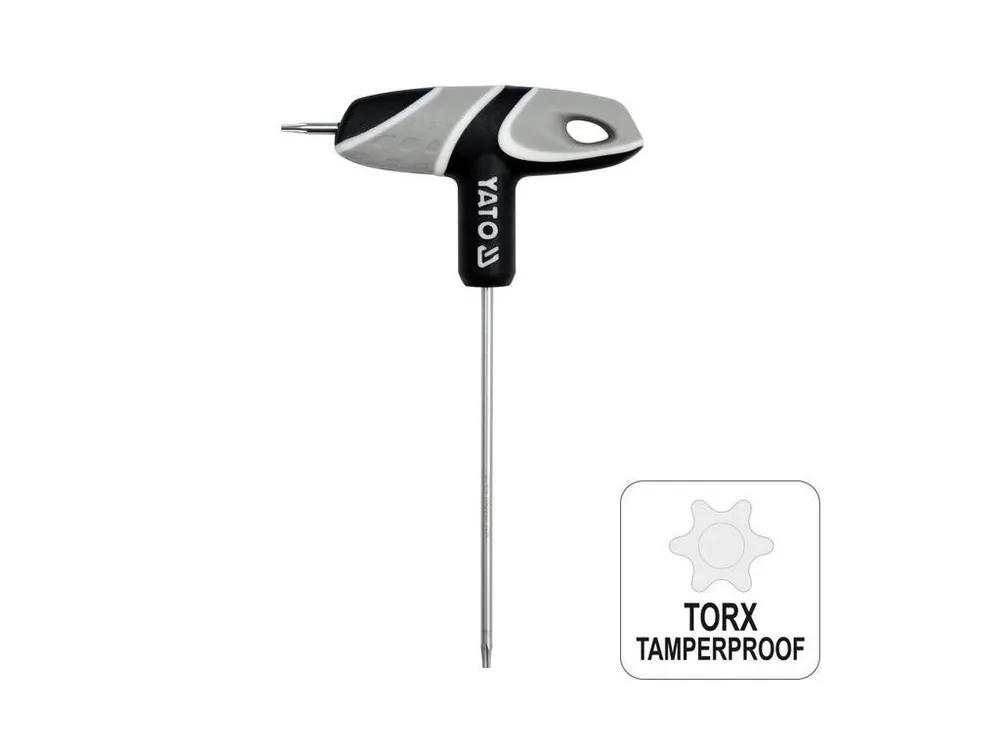 YATO T-klíč šroubovák torx T27, torx s dírkou
