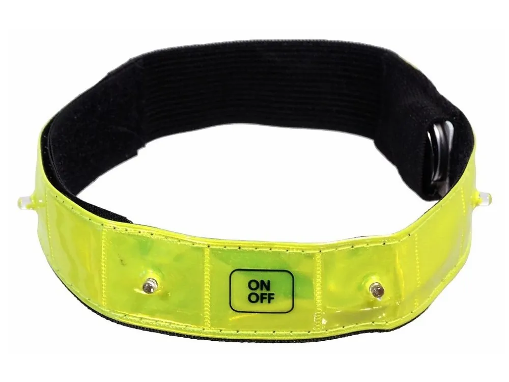 Pásek reflexní svítící 4LED