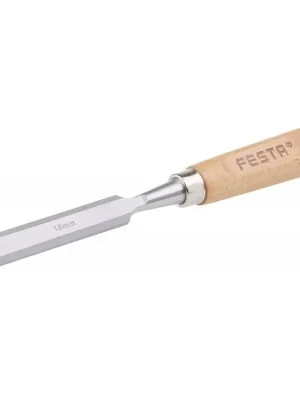 FESTA Dláto s bukovou rukojetí, kovaná čepel CrV, šířka 18mm