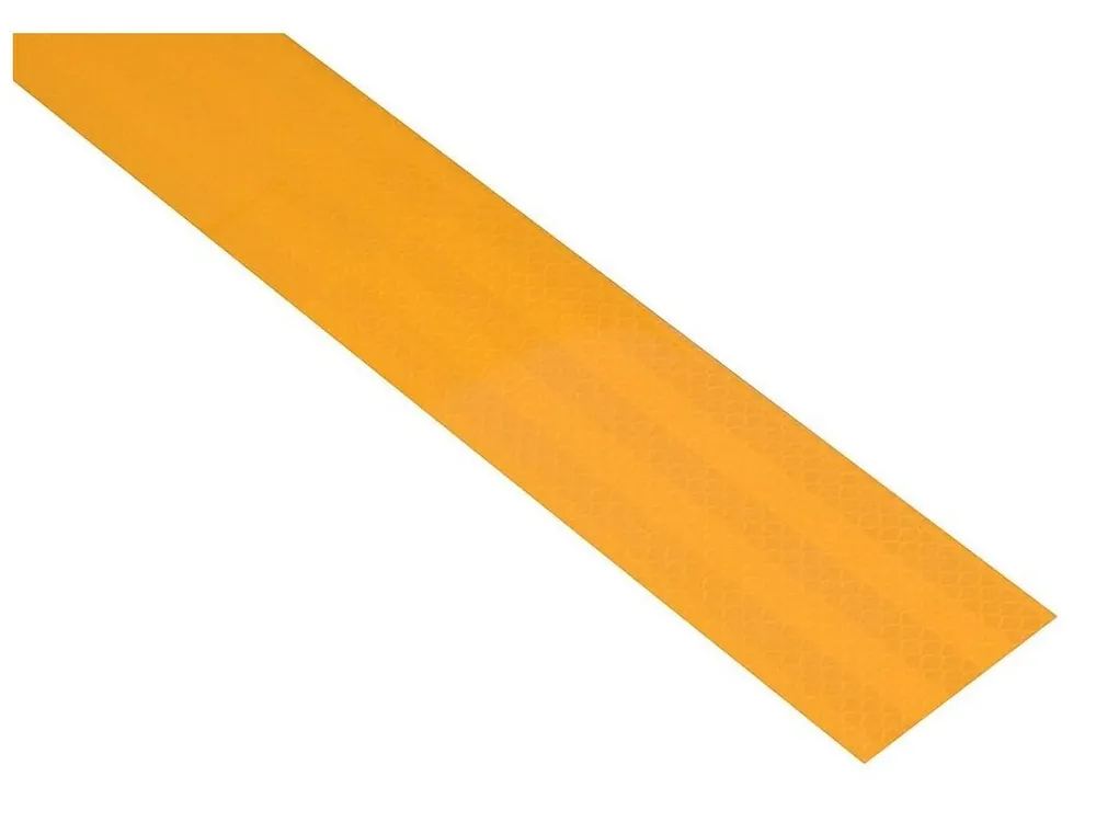 Samolepící páska reflexní 1m x 5cm žlutá