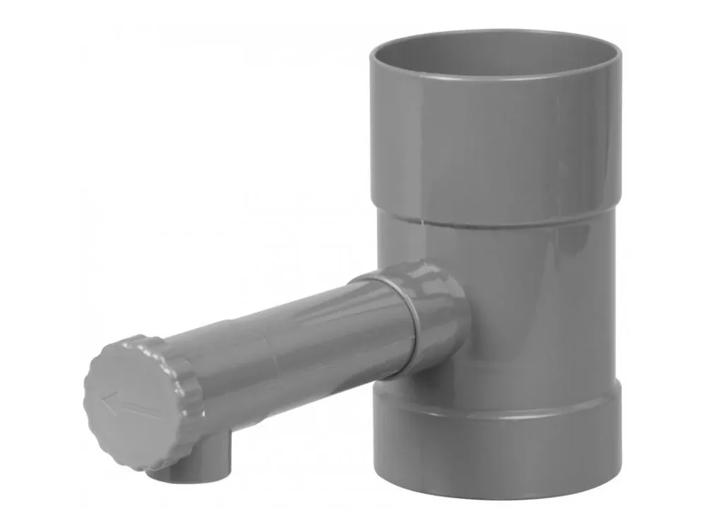 STREND PRO Sběrač dešťové vody na okapové svody, 80mm