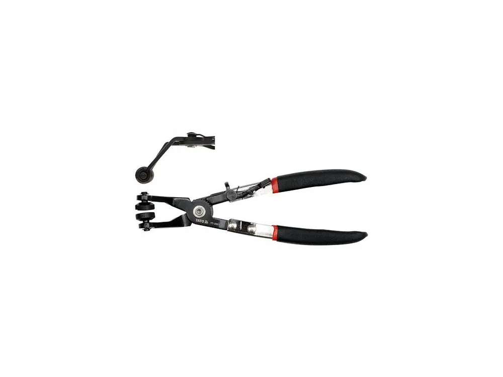 Kleště na samosvorné hadicové spony 230mm 45°