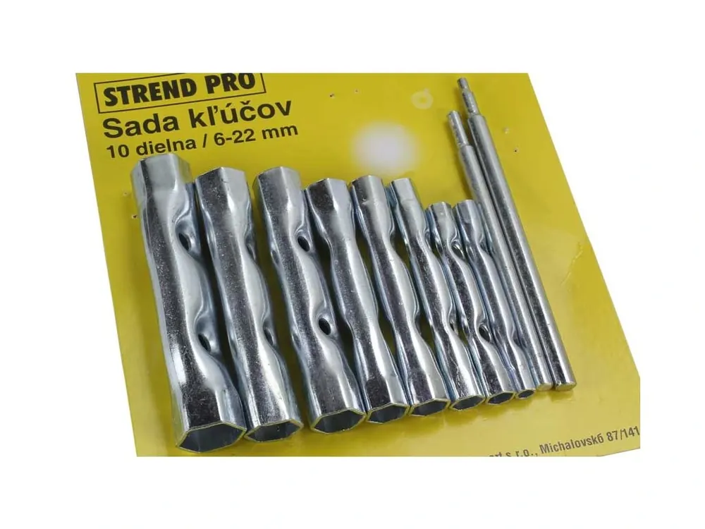 Klíče trubkové Strend Pro 231379 sada 6-22mm sada 10 dílů (17501)