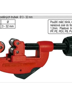Řezač tenkostěnných trubek 3-32mm Festa