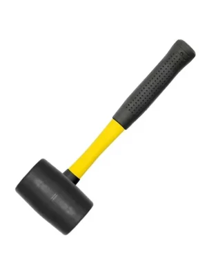 Palička gumová, černá, 1200 g, s laminátovou násadou, 76 mm, Vorel