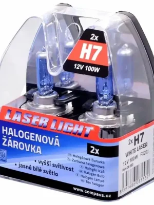 Žárovka 12V H7 100W PX26d WHITE LASER 2ks