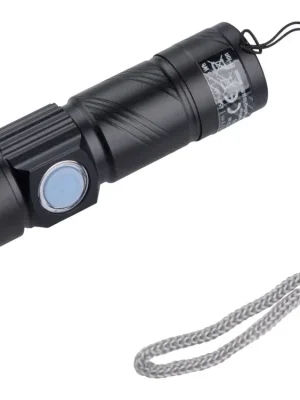 EXTOL LIGHT svítilna 150lm, zoom, USB nabíjení, XPE 3W LED