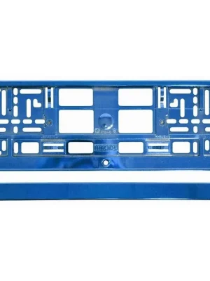 Podložka pod SPZ BLUE metallic
