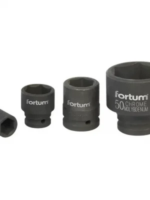 Gola ořech šestihran 3/4" kovaný 33mm, L 57mm, CrMoV, FORTUM