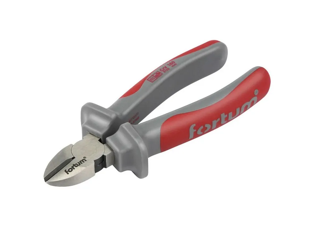 kleště štípací boční, 180mm, 61CrV5, FORTUM