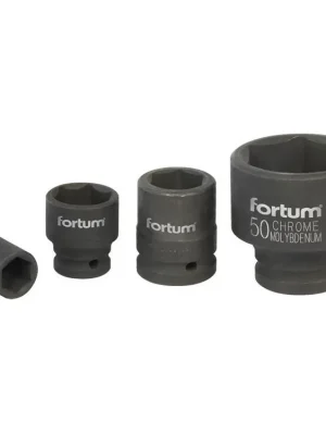 Gola ořech šestihran 3/4" kovaný 38mm, L 57mm, CrMoV, FORTUM