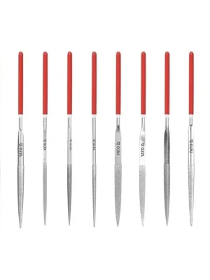 Sada pilníků jehlových diamantových 3 x 140 mm 10 ks 50 mm