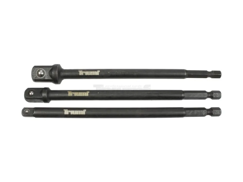 TRIUMF adaptéry pro nástrčné ořechy 1/4", 3/8“, 1/2“ délka 150mm