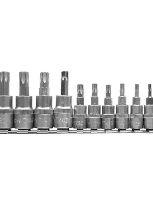 Nástrčné hlavice torx sada 12 kusů T8-T55 Yato YT-04331