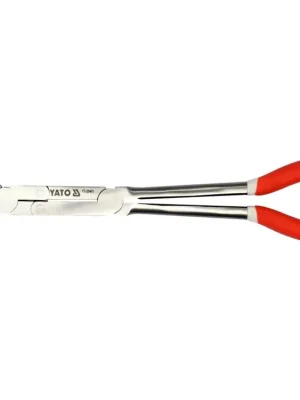 Kleště YATO prodloužené 330mm, půlkulaté zahnuté 45°